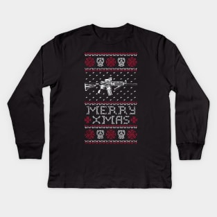 Merry X-Mass Kids Long Sleeve T-Shirt